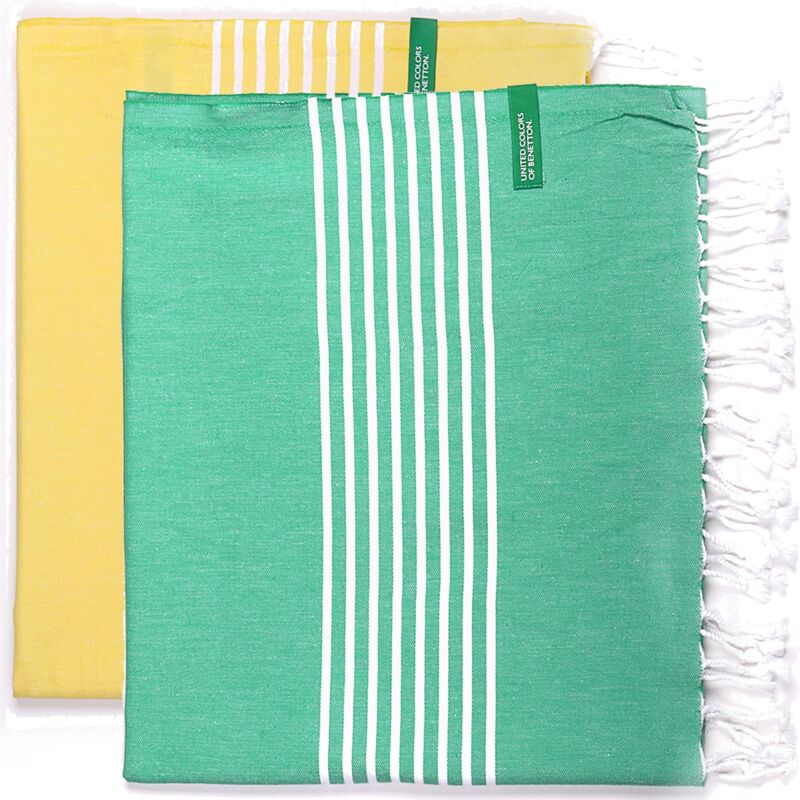 

SET 2 TOALLAS HAMMAN 80X165CM 170GSM 100%ALGODON CASA - Benetton
