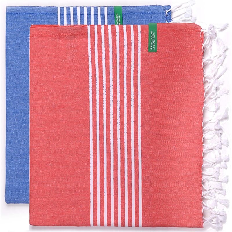 

SET 2 TOALLAS HAMMAN 80X165CM 170GSM 100%ALGODON CASA - Benetton
