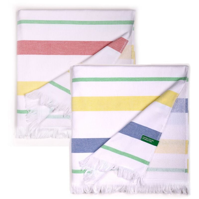 

SET 2 TOALLAS HAMMAN 80X165CM 350GSM 100%ALGODON CASA - Benetton
