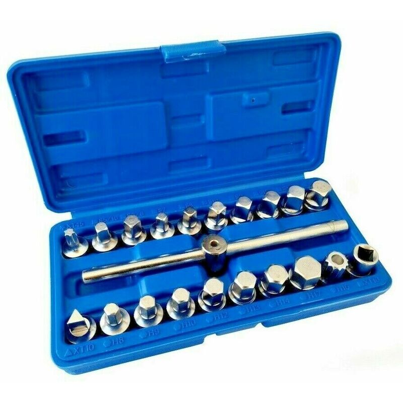 Topolenashop - Set 21 chiavi bussola per tappi