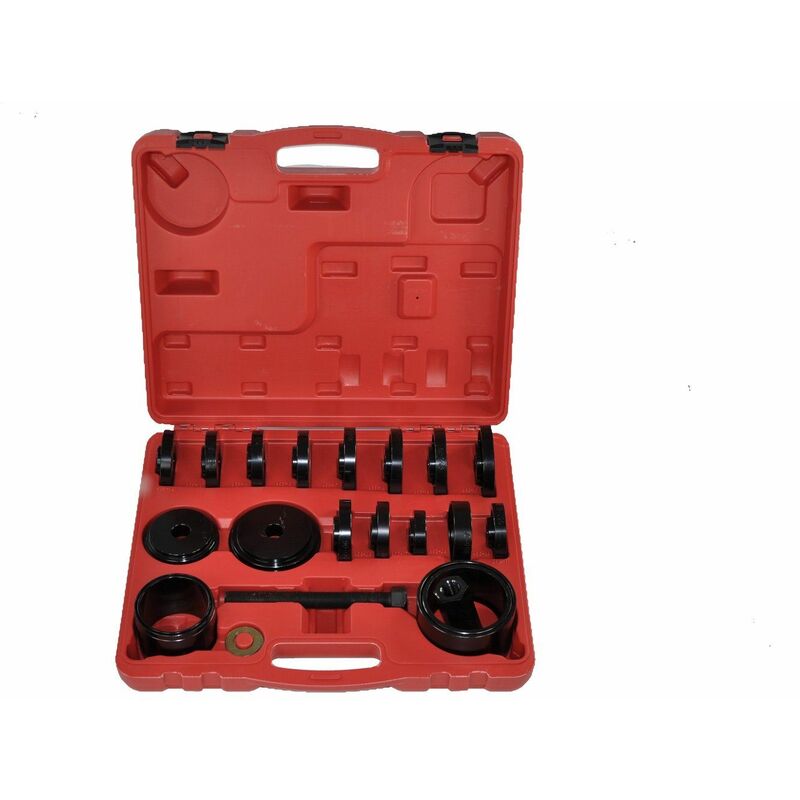 

Set 23 pc Extractor Rodamiento de Transmisión de Rueda Delantera y Adaptadores Extracción