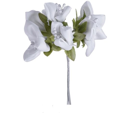Set 24 Bovardia Artificiale 6 Pezzi con Pick Altezza 3 cm