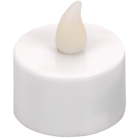 Set 24 candele a led con effetto fuoco reale