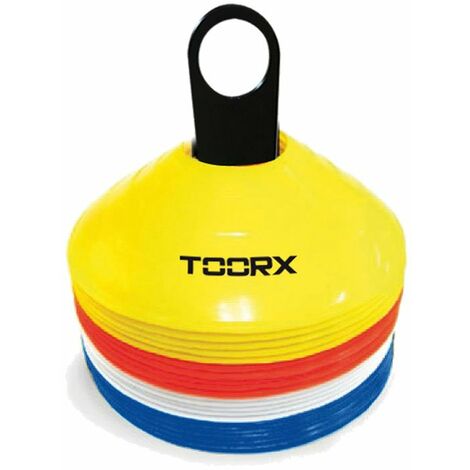 Set 24 coni agility - ø19 x 5 cm