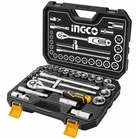 SET 25PZ ACCESSORI IN VALIGETTA 1/2 poll. Ingco HKTS12251