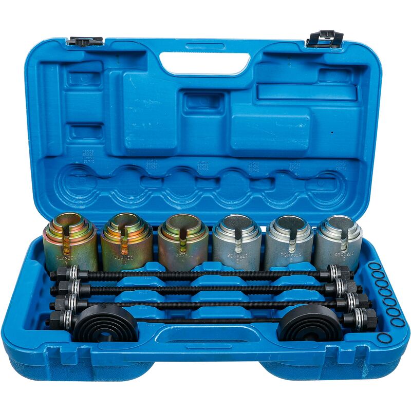 Bgs Technic - Serie di ghiere a tiranti per cuscinetti con 4 alberini 26 pz.