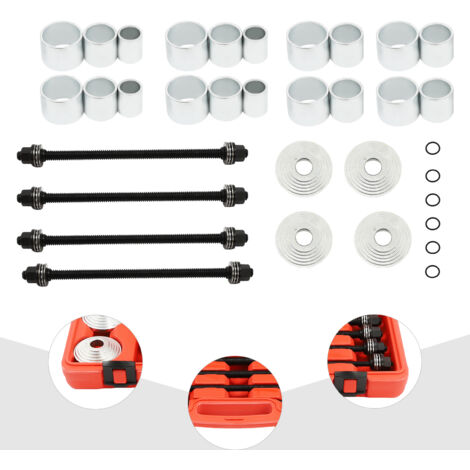 Set 28 pezzi universale pressa ed estrattore boccole, attrezzi estrazione cuscinetti DE
