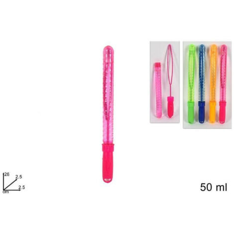 Set 2pcs Baguette à Bulles De Savon 50ml Jeu Amusant Enfants 28cm Gadget Party