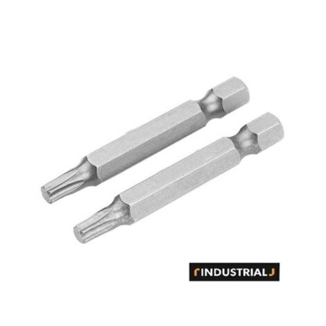 SET 2PZ INSERTI S2 PROLUNGATI TORX T25X50MM  TOLSEN