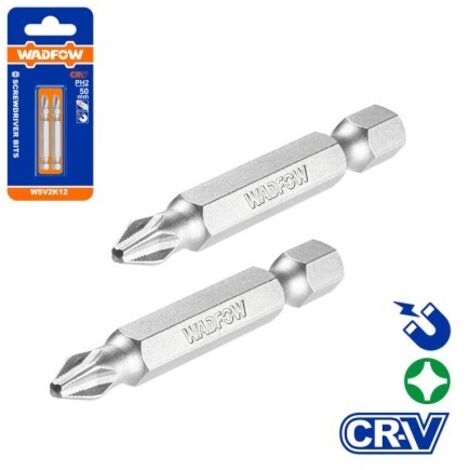SET 2PZS S2 PUNTAS EXTENDIDAS PHILLIPS PH3X50MM TOLSEN