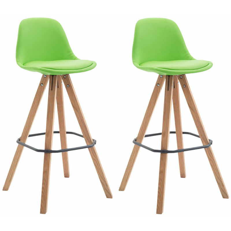 

CLP - Set De 2 Taburetes Franklin Square Verde Natural