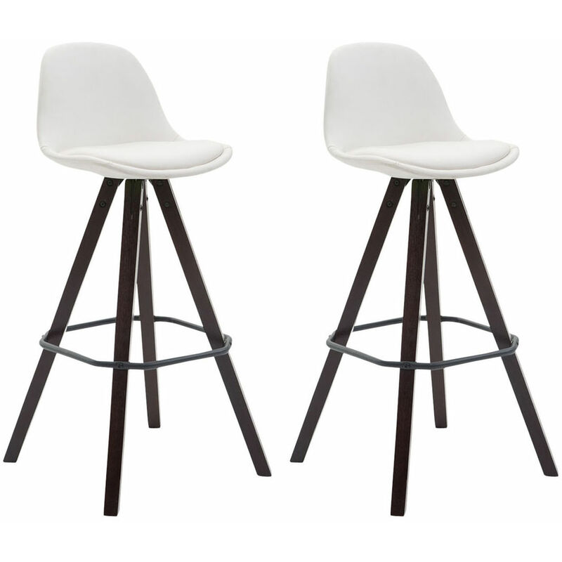

CLP - Set De 2 Taburetes Franklin Square Blanco Cappuccino