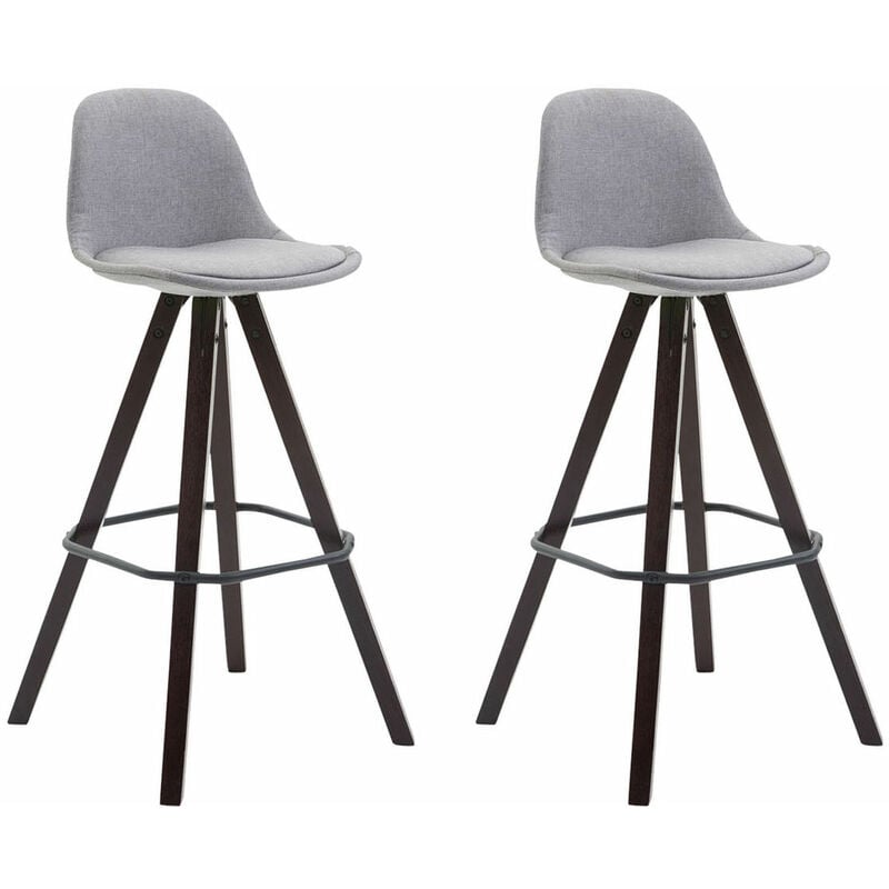 

CLP - Set 2x Taburetes Franklin Square en Tela Gris Cappuccino (roble)