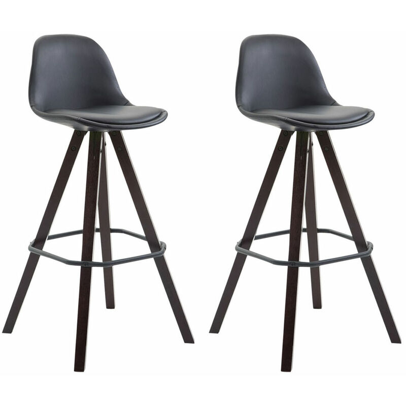

CLP - Set De 2 Taburetes Franklin Square Negro Cappuccino