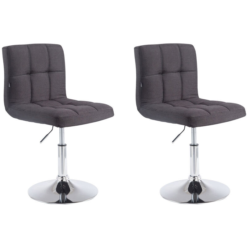 

CLP - Set De 2 Taburetes Lounge Palma V2 En Tela Negro