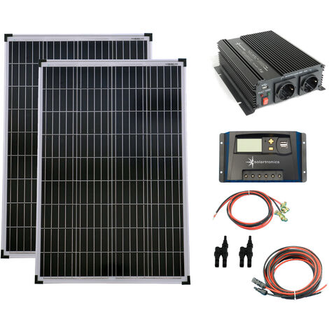 110W Wohnmobil Solaranlage mComfort VEcore SPR Flex 12V 230V