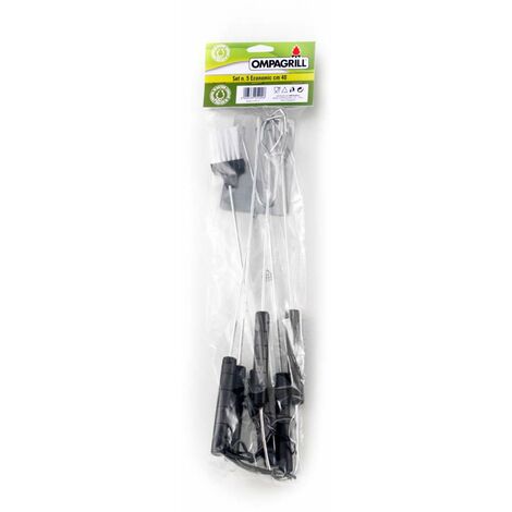 Set 3 accessori barbecue