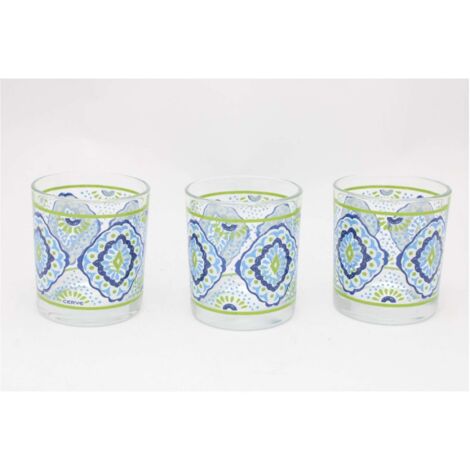 Set 3 Bicchieri da Tavola Acqua Vino Linda Pompei 220 cc Cerve