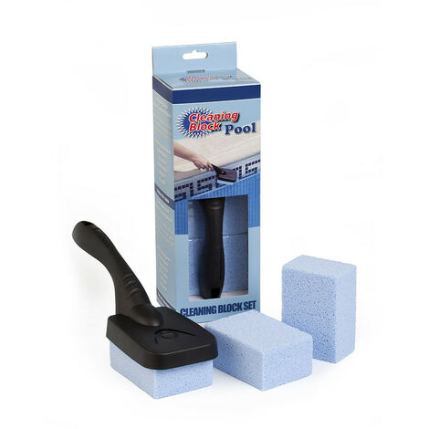 Set 3 Cleaning Block Piscine Avec Poignée Individuel