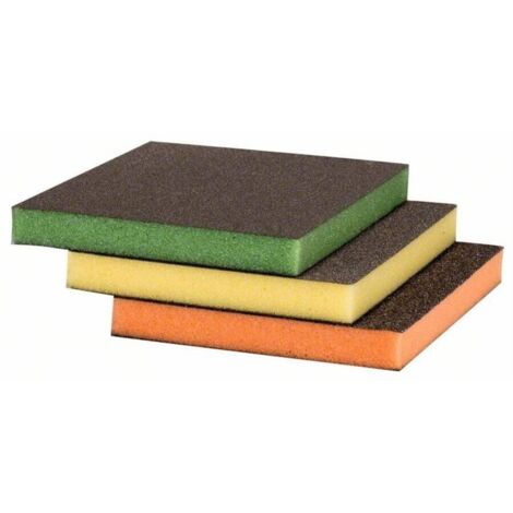 Set 3 Esponjas 98X120X13Mm - Bosch
