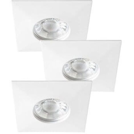 Set 3 faretti bagno LED 4W IP44 bianchi Randy Rabalux