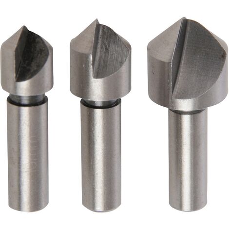 SET 3 FRESE CONICHE IN ACCIAIO HSS 3 PZ SILVERLINE 298527