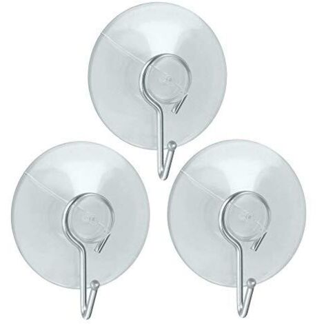 SET 3 GANCI VENTOSA PLAST.PVC
