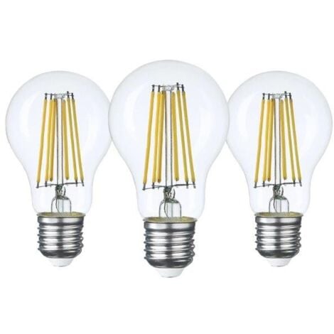 SET 3 GOCCIA FILAMENTO LED E27 100W 4000K