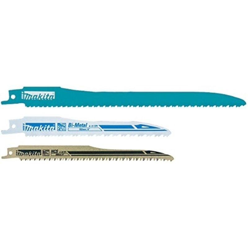 B-13677 lot de 3 scies sabre super express variées - Makita