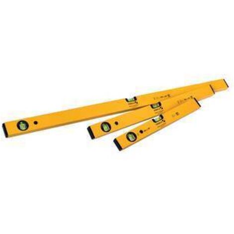 SET 3 LIVELLE 2 BOLLE STABILA 70 DA 40-60-100 CM