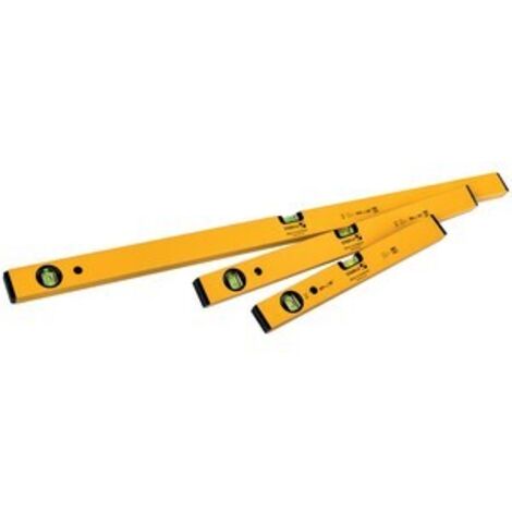 SET 3 LIVELLE 2 BOLLE STABILA 70 DA 40-60-100 CM