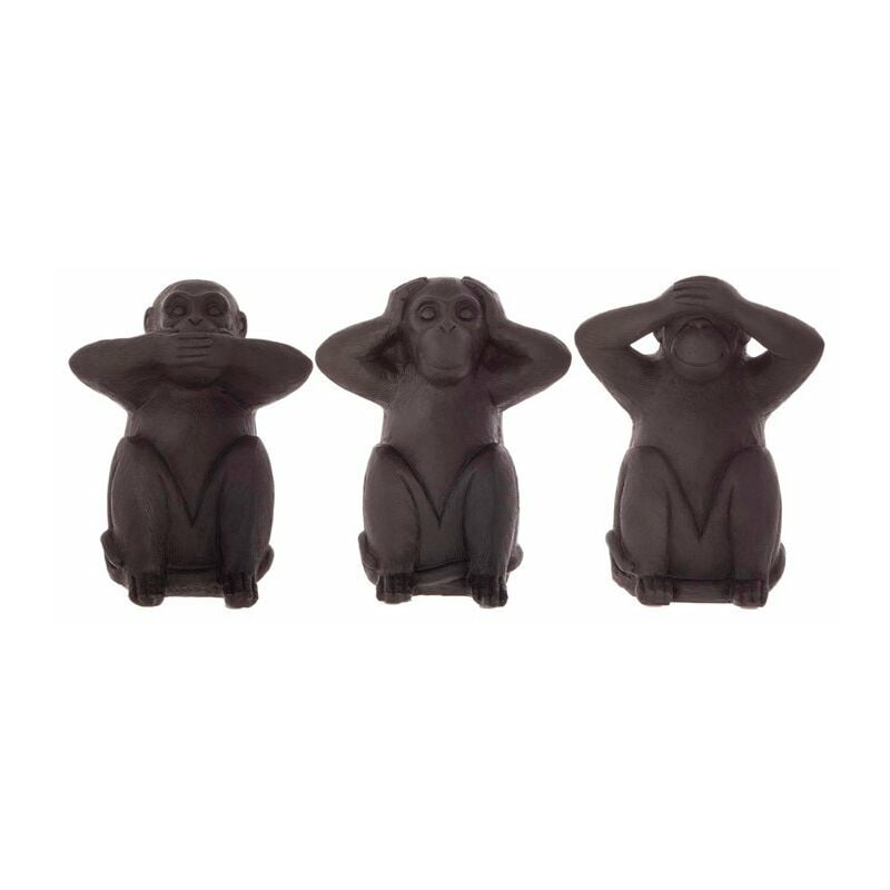 

Set 3 monos de plástico ver-oír-callar