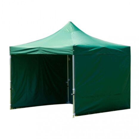 Set 3 Pareti Laterali per Gazebo 3x3 colore verde