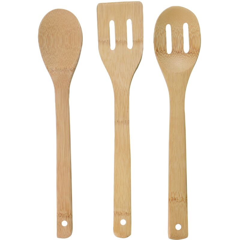 

Set 3 Pcs Utensilios De Cocina Bamboo Energy