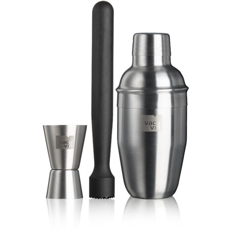 Set 3 pezzi cocktail in acciaio inox 7889362