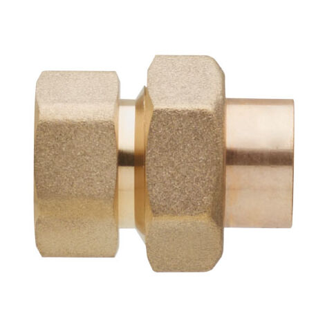 Set 3 pezzi raccordo bronzo bocch.f 18x3/4 - fra-bo
