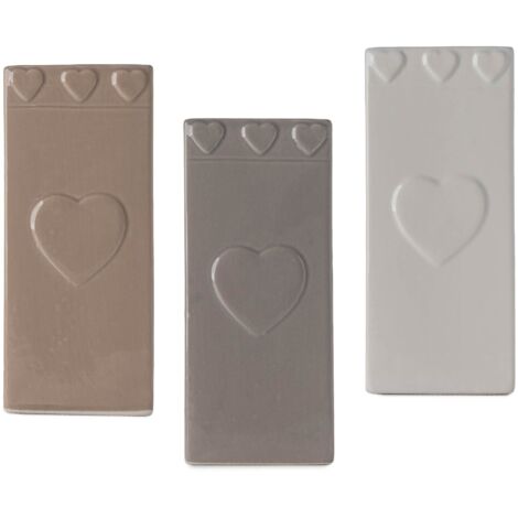 Set 3 Pezzi Umidificatore Aria Per Calorifiero Evaporatore D'acqua Termosifoni Stanza Riscaldamento Radiatore Con Ganci Design Moderno Gatto Cuori Cucina Camera Cameretta  Love Drop