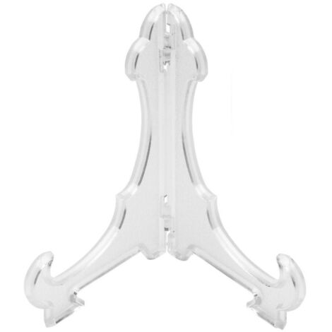 Set 3-piece Plastic Display Stand Folding Table Hook Plates Pictures