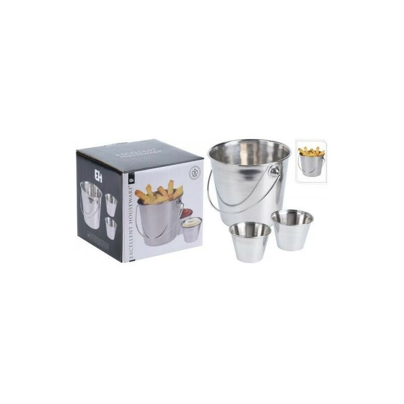 

Set 3 Piezas Para Aperitivos Acero Inox. A12405130