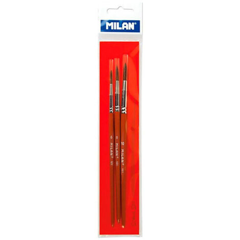 SET 3 PINCELES SCHOOL 6+8+10 SERIE 101