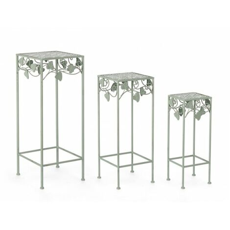 Set 3 Porta Fiore Qu Salvia (2 Pezzi) - HARRIET