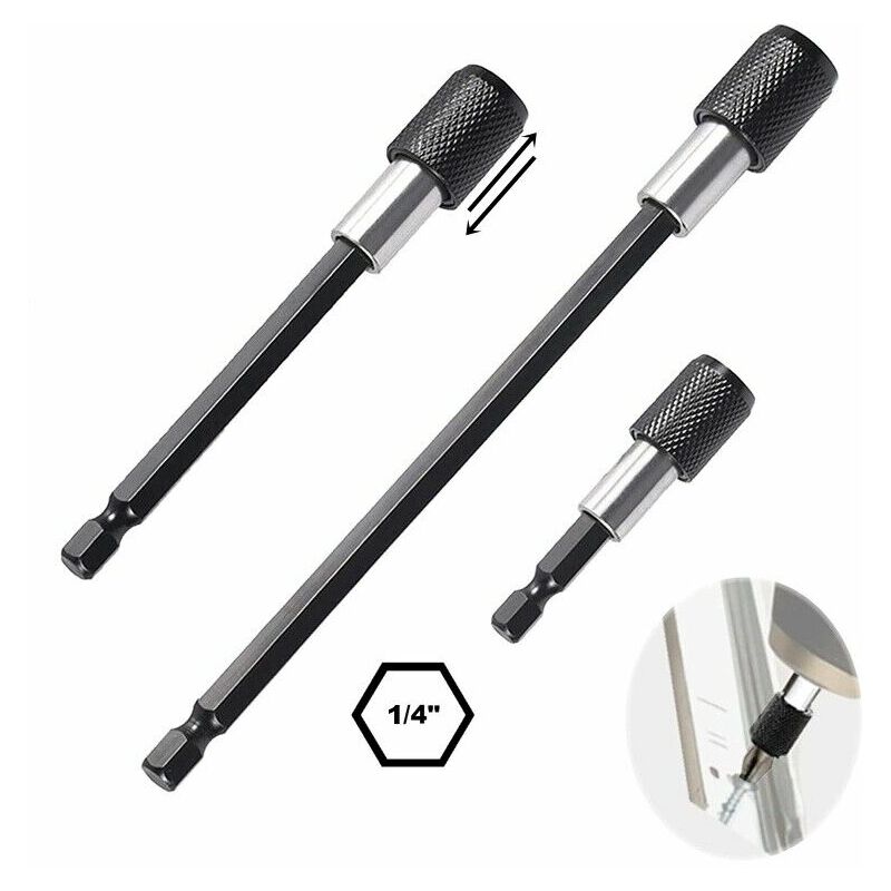 J69 - set 3 pz asta prolunga magnetica x inserti