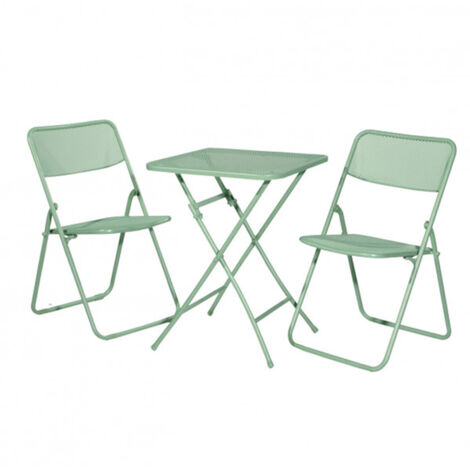 SET 3 PZ MANHATTAN ( 2 SEDIE + 1 TAVOLOPIEGHEVOLE)