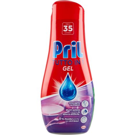 SET 3 PZ PRIL GOLD GEL PER LAVASTOVIGLIE IN FORMATO DA 630ML CLASSICO