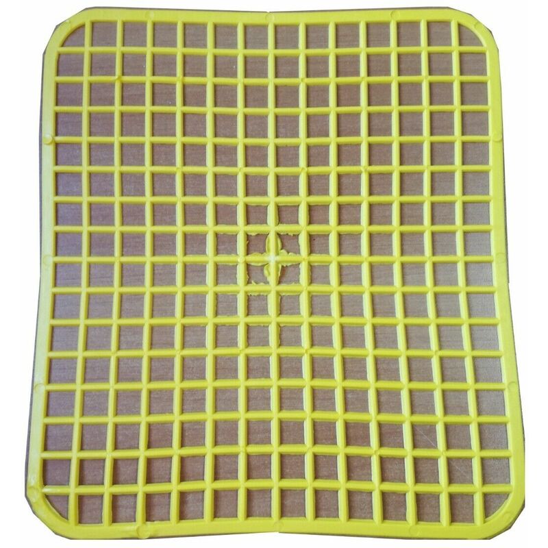 Image of Set 3 pz salvalavello tappeto vasca protezione lavandino cucina vari colori colore: giallo
