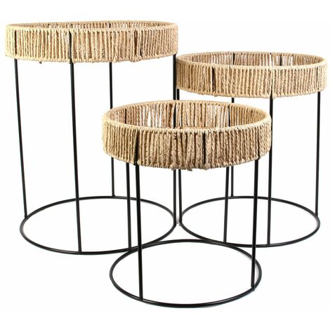 SET 3 TABLES D’APPOINT