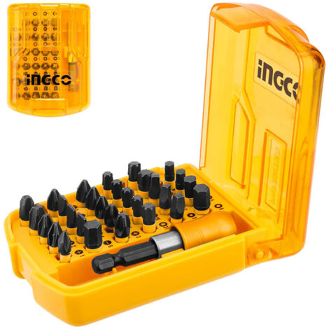 SET 30PZ INSERTI A IMPATTO RINFORZATI - INGCO AKSD68303