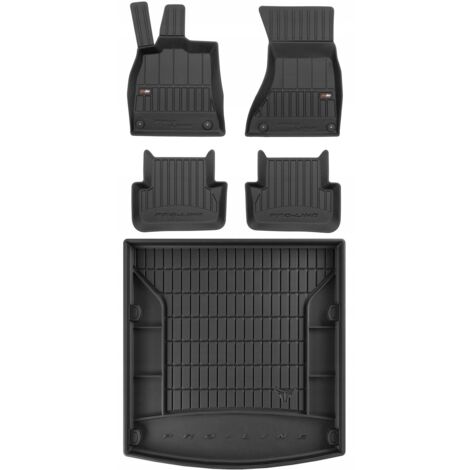 SET 3D Alfombrillas de goma y alfombrilla Audi A4 B8 Sedán 2007-2015