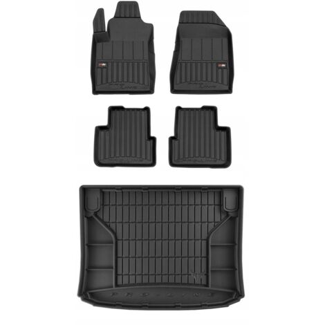 SET 3D Alfombrillas de goma y alfombrilla Fiat Bravo 2 hatchback 2007-2014 bs