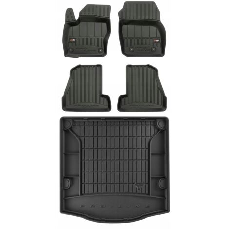 SET 3D Alfombrillas y alfombrillas Ford Focus Mk3 Estate 2010-2018